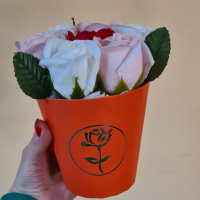 Ароматни сапунени рози, снимка 1 - Подаръци за жени - 44656518