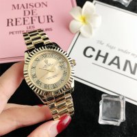 Луксозен дамски ръчен часовник Rolex, стилен Ролекс , водоустойчив, снимка 6 - Дамски - 37074456