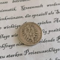 Райх монета - Германия - 10 пфенига | 1876г.; серия J, снимка 2 - Нумизматика и бонистика - 31537911