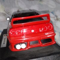 NISSAN SKYLINE GT-R34 NISMO . 1.24   SCALE BURAGO -STREET TUNERS. TOP  RARE  MODEL., снимка 8 - Колекции - 42903622