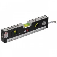 Лазерен нивелир Laser Level Pro 4  1,5 м хоризонтални вертикални стандартни и метрични линийки, снимка 3 - Други инструменти - 31948069