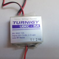RC Моделизъм Turnigy UBEC 8 A Максимален 15 А, снимка 2 - Друга електроника - 35209672