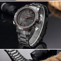 Мъжки часовник Naviforce Evolution, Неръждаема стомана, снимка 9 - Мъжки - 40193875