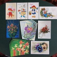 За колекционери! Отлично запазени руски поздравителни и обикновени картички!, снимка 3 - Ученически пособия, канцеларски материали - 31272380