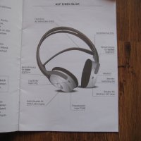 Книжка с инструкции за безжични слушалки ТСМ, снимка 2 - Други - 31224218
