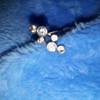 Сребърни пръстени+подаръчна торбичка, снимка 7 - Пръстени - 28854960