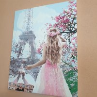 Нова картина Влюбена в Париж , снимка 2 - Картини - 32145058