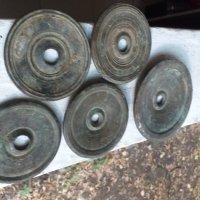 Стари бронзови османски теглилки за кантар - екзагии, снимка 2 - Антикварни и старинни предмети - 34219359