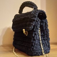 Дамски плетени чанти, снимка 17 - Чанти - 40686937