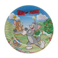 Том и Джери Tom and Jerry 10 бр парти чинии чинийки, снимка 4 - Чинии - 21572433