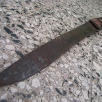 Овчарски ятагановиден нож, снимка 3 - Антикварни и старинни предмети - 30130206
