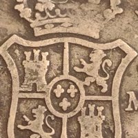 Сребърна монета 2 реала 1795г. Карлос IV Мадрид Испания 13640, снимка 10 - Нумизматика и бонистика - 42915094