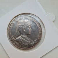 Rare. UK 🇬🇧 Coronation Medal 1902 UNC , снимка 2 - Нумизматика и бонистика - 31023041