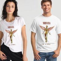  Рок тениска Nirvana Дамски и Мъжки 7 модела, снимка 3 - Тениски - 28247290
