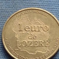 Сувенирна монета 1 Euro de LOZERE за КОЛЕКЦИЯ ДЕКОРАЦИЯ 38085, снимка 4 - Нумизматика и бонистика - 42727476