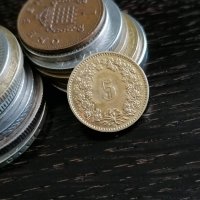 Монета - Швейцария - 5 рапен | 1986г., снимка 1 - Нумизматика и бонистика - 29241432