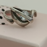Сребърен пръстен с камък Г485 , снимка 3 - Пръстени - 44697457