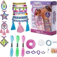Нов комплект за изработка на гривни за момичета 6-12 години | DIY Подарък Деца, снимка 1 - Други - 42689860
