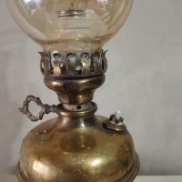 Ретро настолна лампа тип газена, снимка 2 - Настолни лампи - 44261887