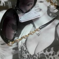 Елегантни дамски слънчеви очила с  перли , снимка 3 - Слънчеви и диоптрични очила - 31258475