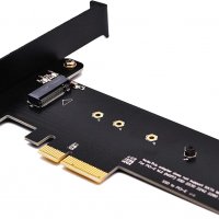 PCI Express M.2 SSD NGFF PCIe карта към PCIe 3.0 x4 адаптер, снимка 1 - Други - 34214949