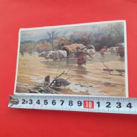 Стара цветна пощенска карта военна Царство България, снимка 6 - Антикварни и старинни предмети - 42215217