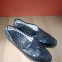 №40 LUFTPOLSTER черни естествена кожа, снимка 1 - Дамски ежедневни обувки - 31262132