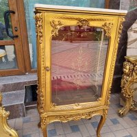 Италианска барокова витрина Silik 025, снимка 2 - Секции и витрини - 36781771