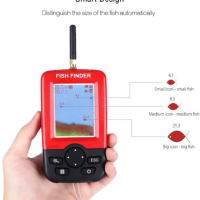 ➤ ПРОМО - Безжичен FishFinder сонар XJ-01 за риболов с цветен TFT LCD дисплей - 100м, снимка 4 - Екипировка - 44747250