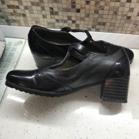Дамски летни обувки със ток ,,PITILLOS” номер 38, снимка 3 - Дамски обувки на ток - 29812801