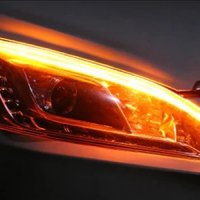 Дневни светлини DRL LED лента с динамична последователна сигнализация LED FLOW автомобил, снимка 10 - Части - 36629981