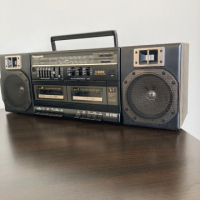 	Panasonic RX-CT800 VINTAGE RETRO BOOMBOX Ghetto Blaster радио касетофон, снимка 3 - Радиокасетофони, транзистори - 44819257