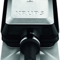 Krups Professional F DD9 5D гофретник, сребрист, черен, уред за белгийски вафли, снимка 1 - Гофретници - 37999183