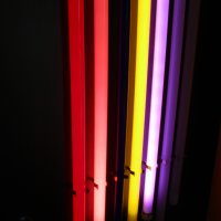 Разпродажба на Цветни луминисцентни пури - 36W, снимка 2 - Лампи за таван - 29573815