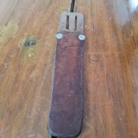 Стара кожена кания за нож #3, снимка 1 - Антикварни и старинни предмети - 32137096
