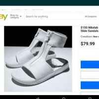 Nike жестоки сандали, снимка 6 - Сандали - 25650276