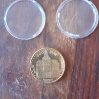 юбилейна монета възпоменателна месинг Холандия, 1988 година провинция Ракен, в оригинална пластмасов, снимка 1 - Нумизматика и бонистика - 37625814