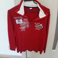 Тъмночервена спортна блуза , снимка 2 - Блузи с дълъг ръкав и пуловери - 29851742