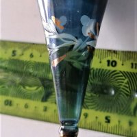 антика гравирана ваза тънкостенна позлата Швейцария, снимка 4 - Антикварни и старинни предмети - 30401680