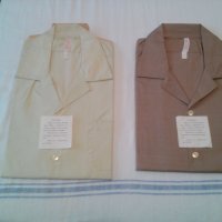 057. Мъжки ризи с къс ръкав по номера и цветове по 2 лв броя, снимка 2 - Ризи - 35586060