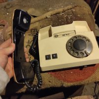 Работещ стар телефон- перфектно състояние . , снимка 15 - Антикварни и старинни предмети - 37130639