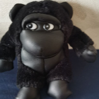 Плюшена маймуна с малкото си , снимка 3 - Плюшени играчки - 36547198