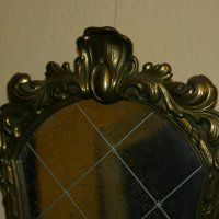 Старинно Стенно Огледало Свещник Електрифицирано Позлата, снимка 4 - Антикварни и старинни предмети - 31020156