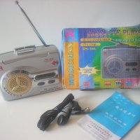 Радио на батерии / Транзистор (опция и за касета) + подарък слушалки