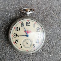 Джобен часовник Мълния, снимка 1 - Антикварни и старинни предмети - 39528335