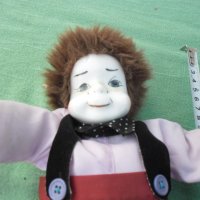 Порцеланова кукла клоун, снимка 2 - Кукли - 35011533