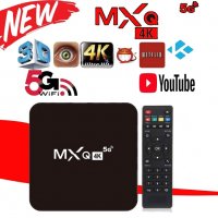 Промо █▬█ █ ▀█▀ Нови 4K Android TV Box 8GB 128GB MXQ PRO Android TV 11 /9 wifi play store, netflix , снимка 5 - Приемници и антени - 39361588