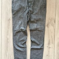 НОВИ оригинални сиви Slim Fit панталон MASSIMO DUTTI размер 44 ; US-34, снимка 2 - Панталони - 42444874