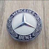 Емблема тип тапа за преден капак на Mercedes Benz / Мерцедес w220 w203 w211 CDI w204 w210   , снимка 1 - Аксесоари и консумативи - 35142294
