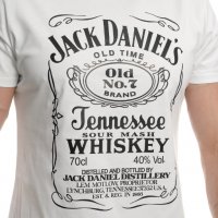 Нова мъжка тениска с трансферен печат JACK DANIELS (Джак Даниелс), уиски, снимка 2 - Тениски - 37639081